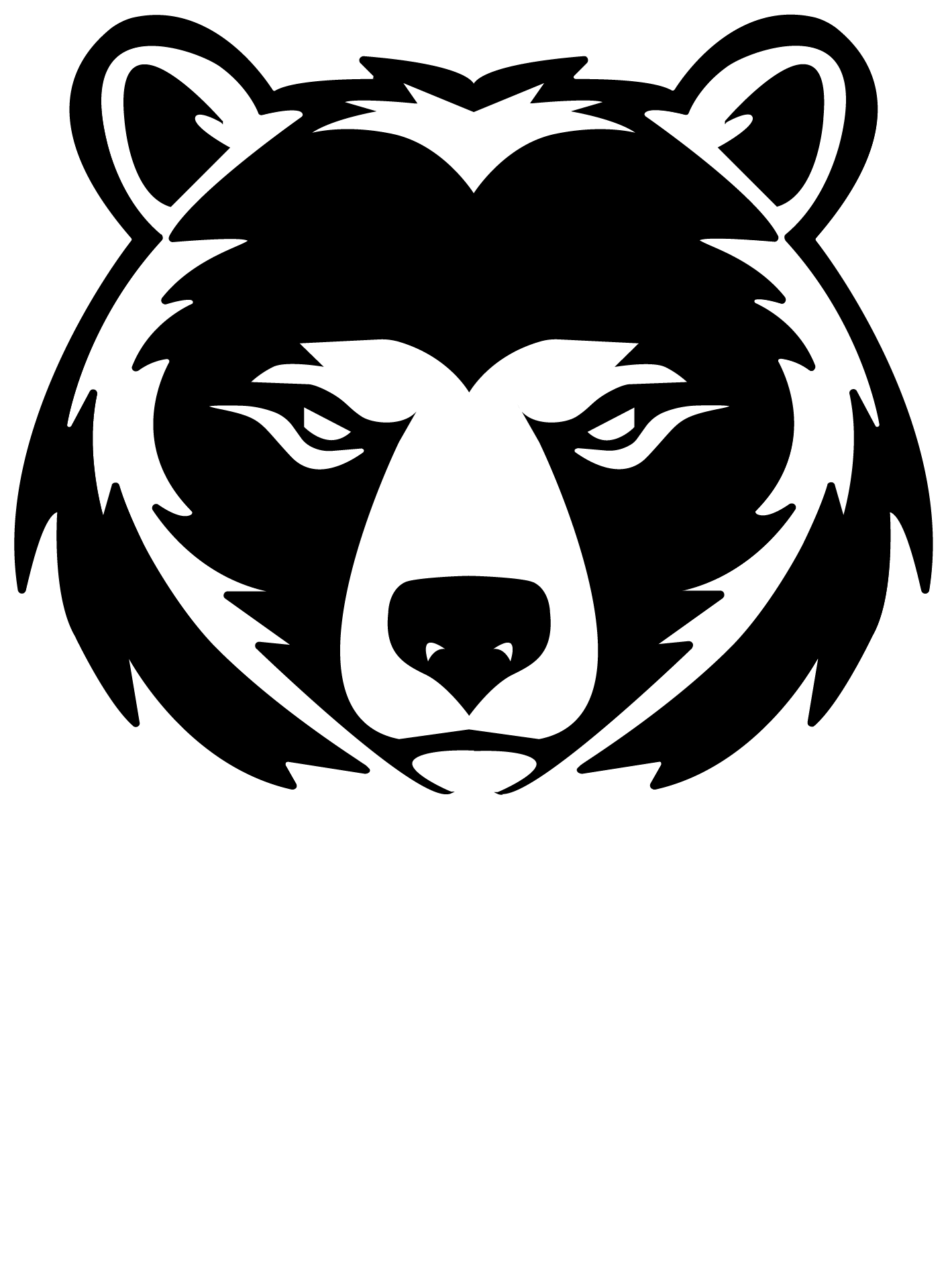 Logo Grizzly Gym white
